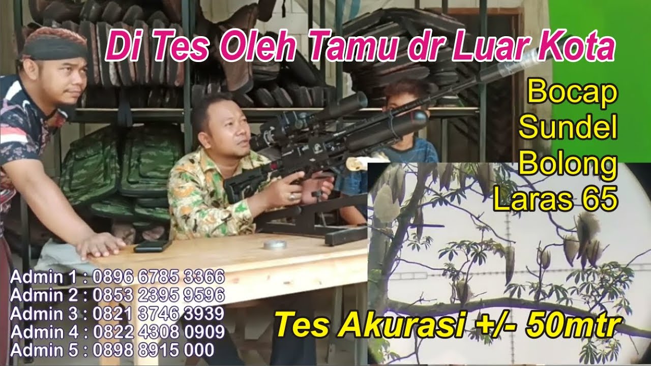 PCP BOCAP PREDATOR 500 cc Sundel Bolong, Rajanya Semi CNC Harga Murah Akurasi Mewah