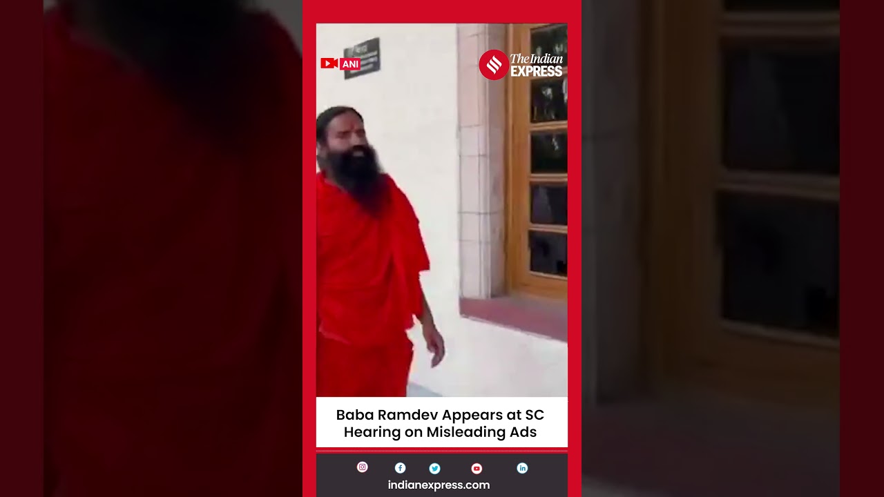Baba Ramdev Appears at SC Hearing on Misleading Advertisements by Patanjali Ayurved