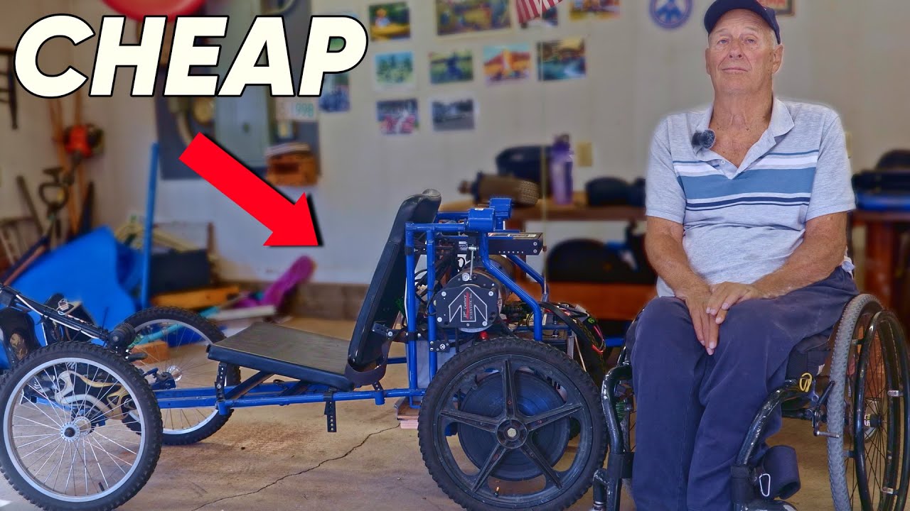 How I Turned an Old Wheelchair Into an Off-Road Speed Bike