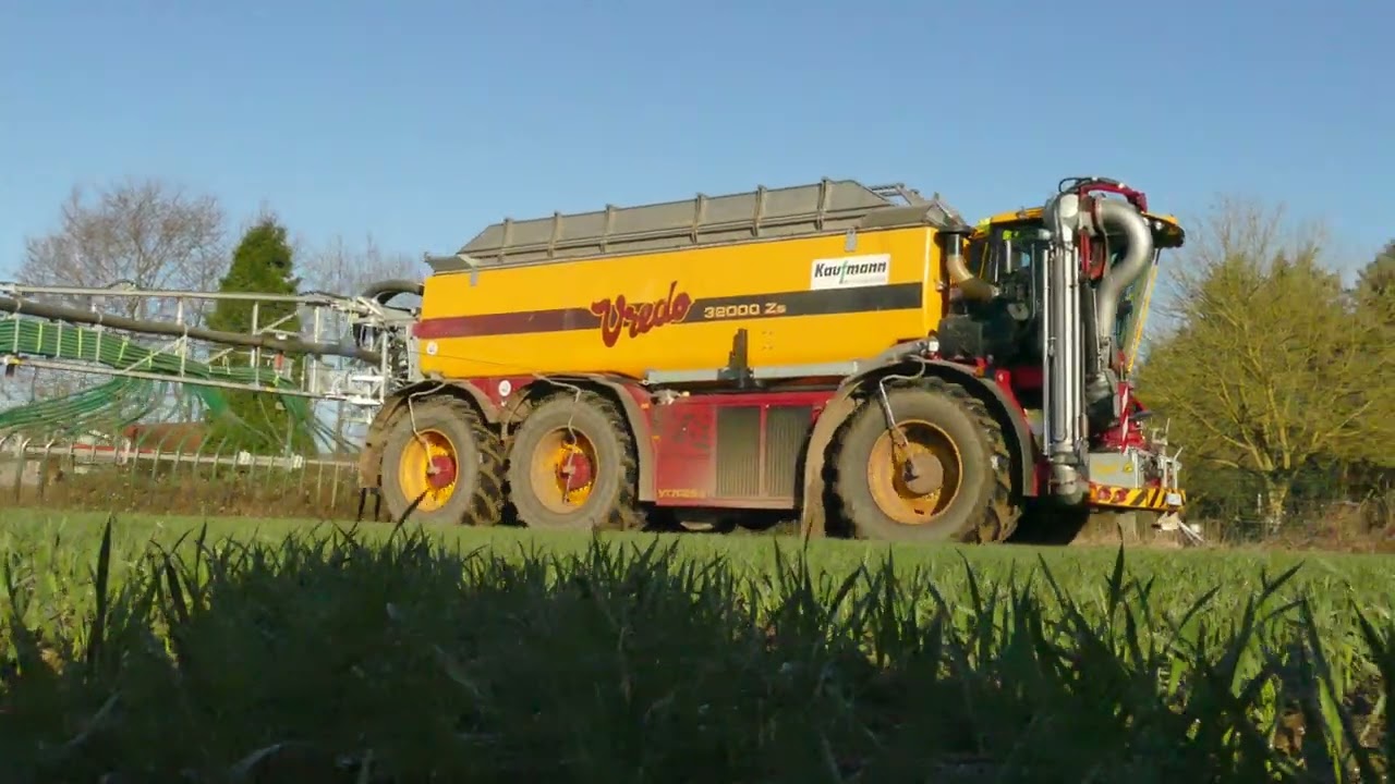 #Güllefahren2022 #Vredo VT 7028-3  V8 / #Lohnunternehmen Kaufmann Sound Best of  #GoPro ( 4K  )