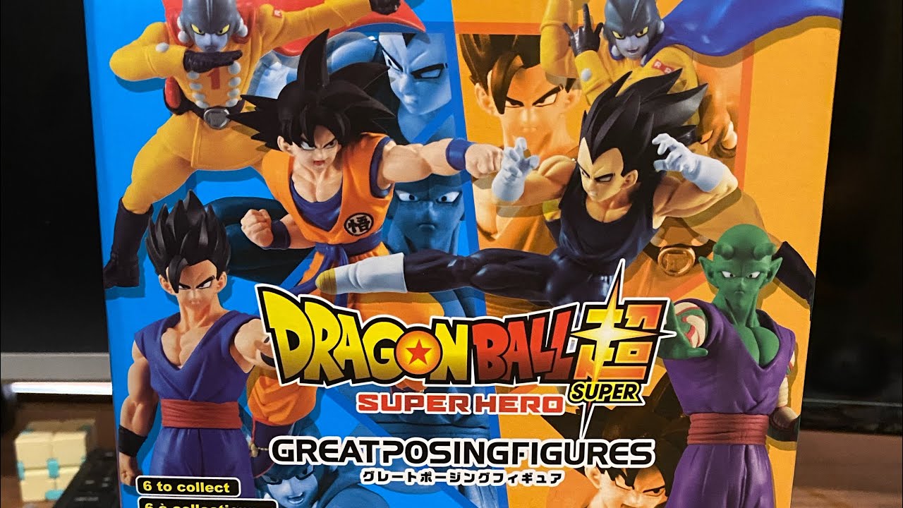 Dragon Ball Super SuperHero Great Posing Figures Opening
