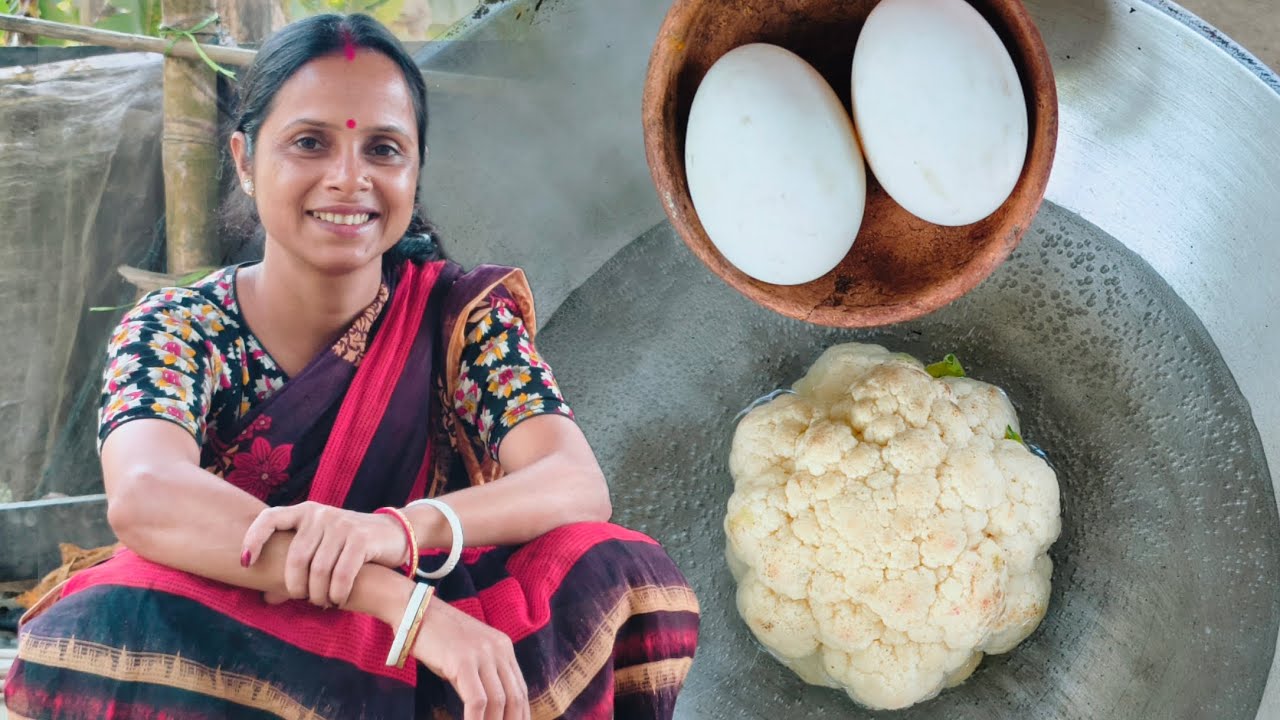 ডিম দিয়ে ফুলকপির এই রেসিপি করুন বাড়ির সবাই পছন্দ করবে | dim diye fulkopi recipe