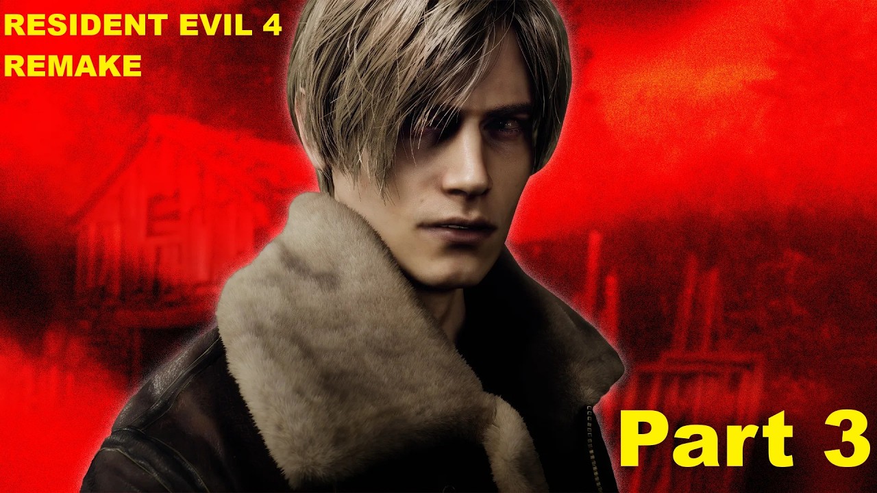 RESIDENT EVIL 4 REMAKE Gameplay Walkthrough Part 3 [4K 60FPS]