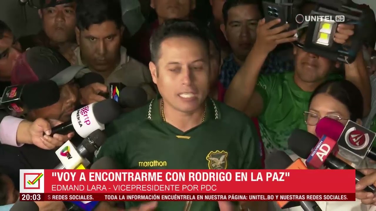 &ldquo;Se viene una nueva historia&rdquo;, las primeras palabras de Lara como vicepresidente electo