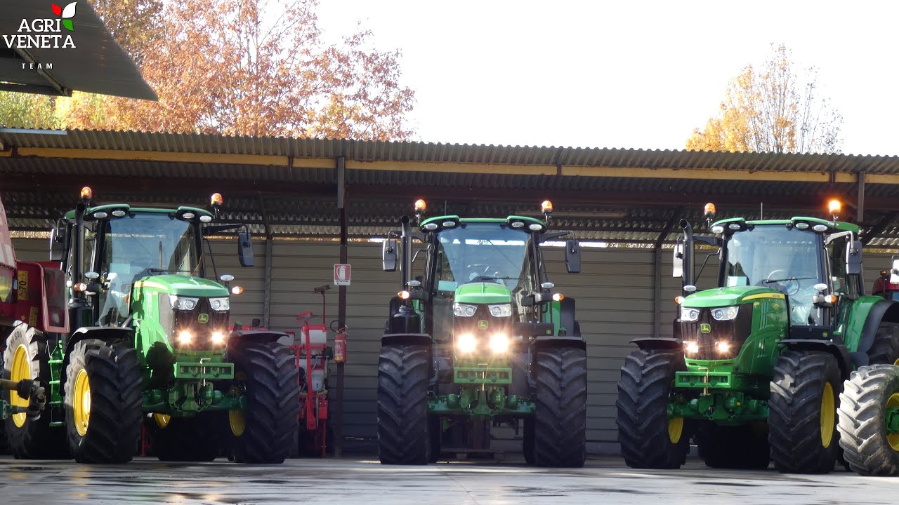 BIG DELIVERY | 3x JOHN DEERE 6195M | AGRISERVICE