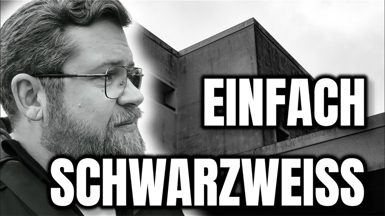 BANALE SCHWARZWEISSFOTOGRAFIE - zum ersten Mal probiert