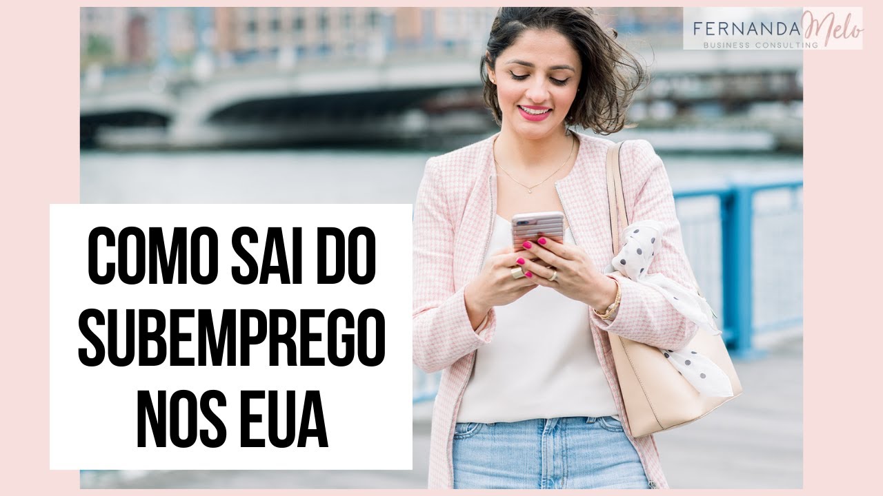 COMO SAI DO SUBEMPREGO NOS EUA. #33