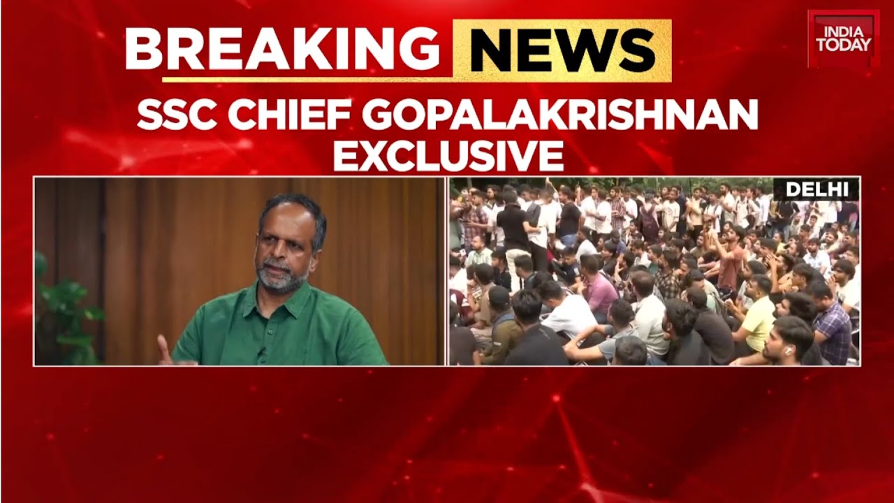 SSC Protest Updates: SSC Chief Gopalakrishnan Exclusive Amid Nationwide Protests Against SSC