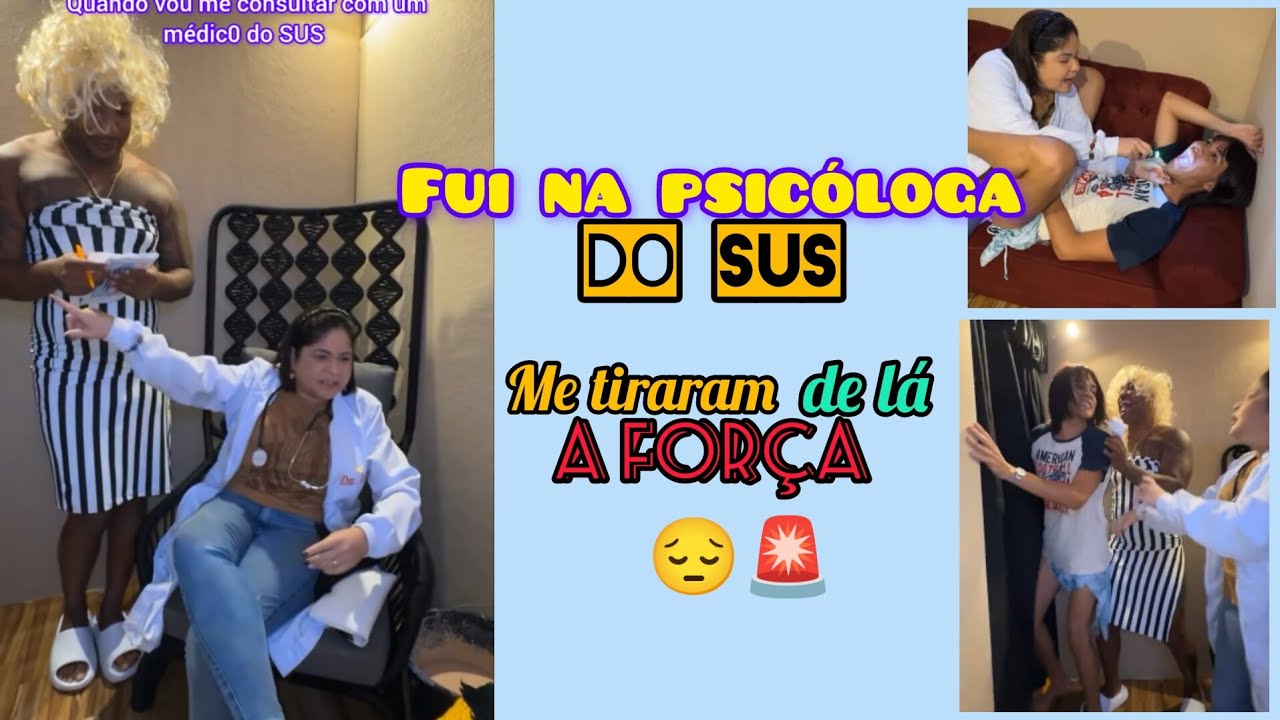 QUANDO FUI NA PSICÓLOGA #leuriscleia #humor #carlinhosmaia  (contém ironia)