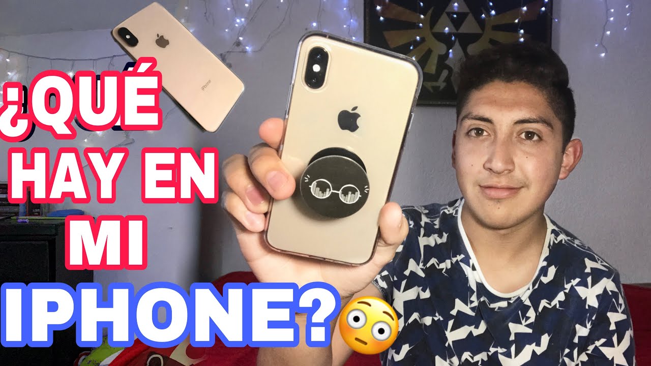 ¿QUÉ HAY EN MI IPHONE XS? | Jason Thores
