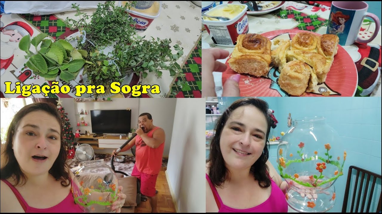 Ligação para a Sogra - Chegamos de Viagem - Presente da Cunhada - Café e mais