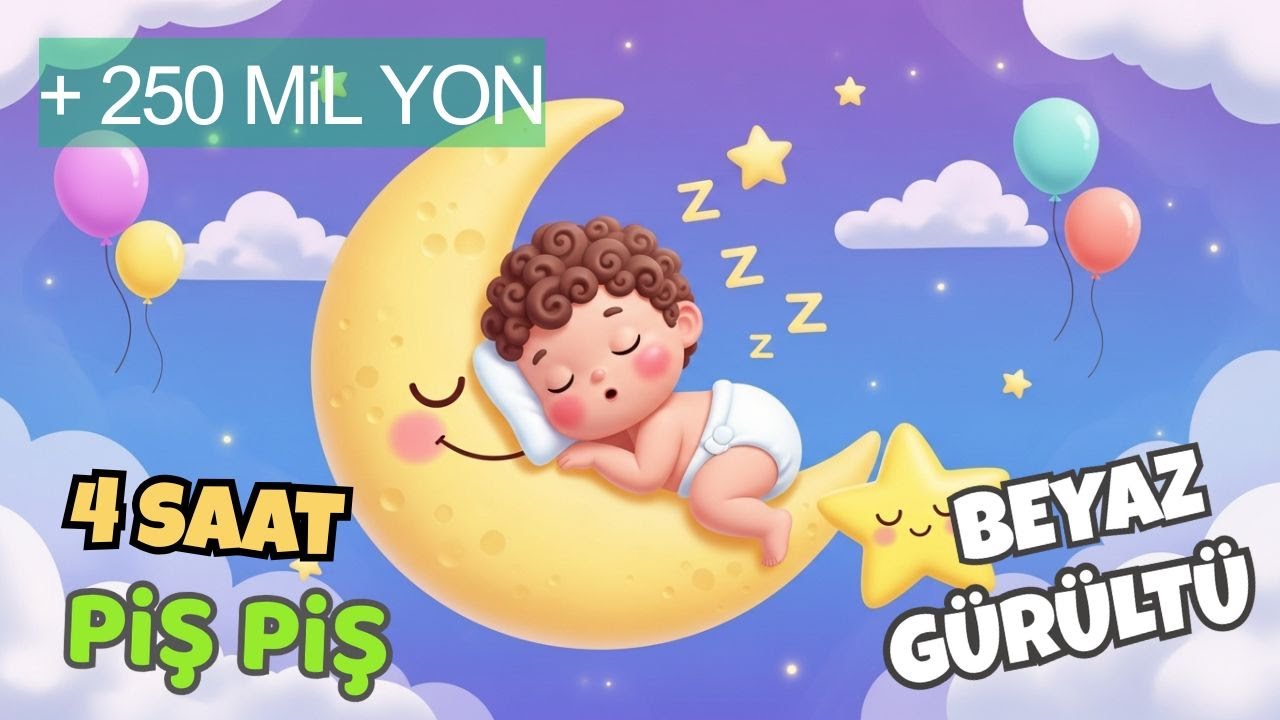 Piş Piş Bebek Ninnisi | Anne Sesi Gibi Rahatlatıcı ve Huzurlu Gece Ninnisi 🌙