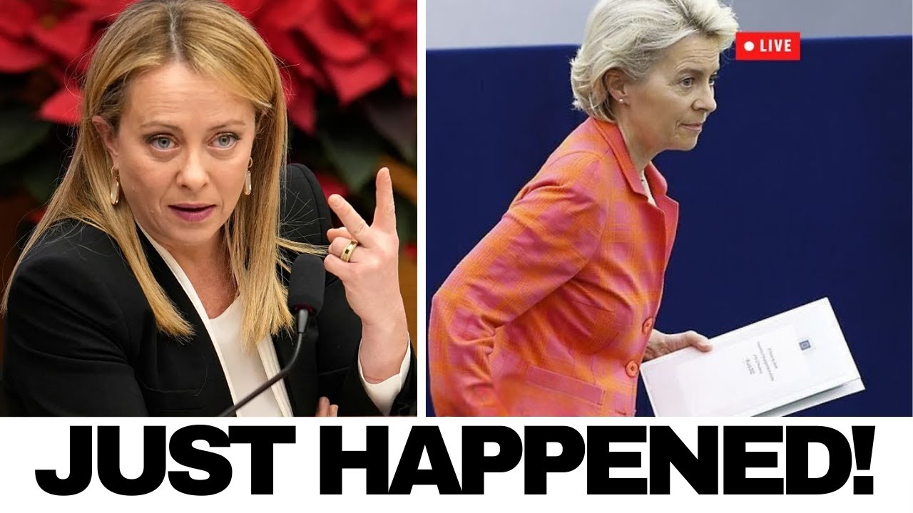 ITALY HAD ENOUGH Meloni's Revolt Shatters Von der Leyen's EU