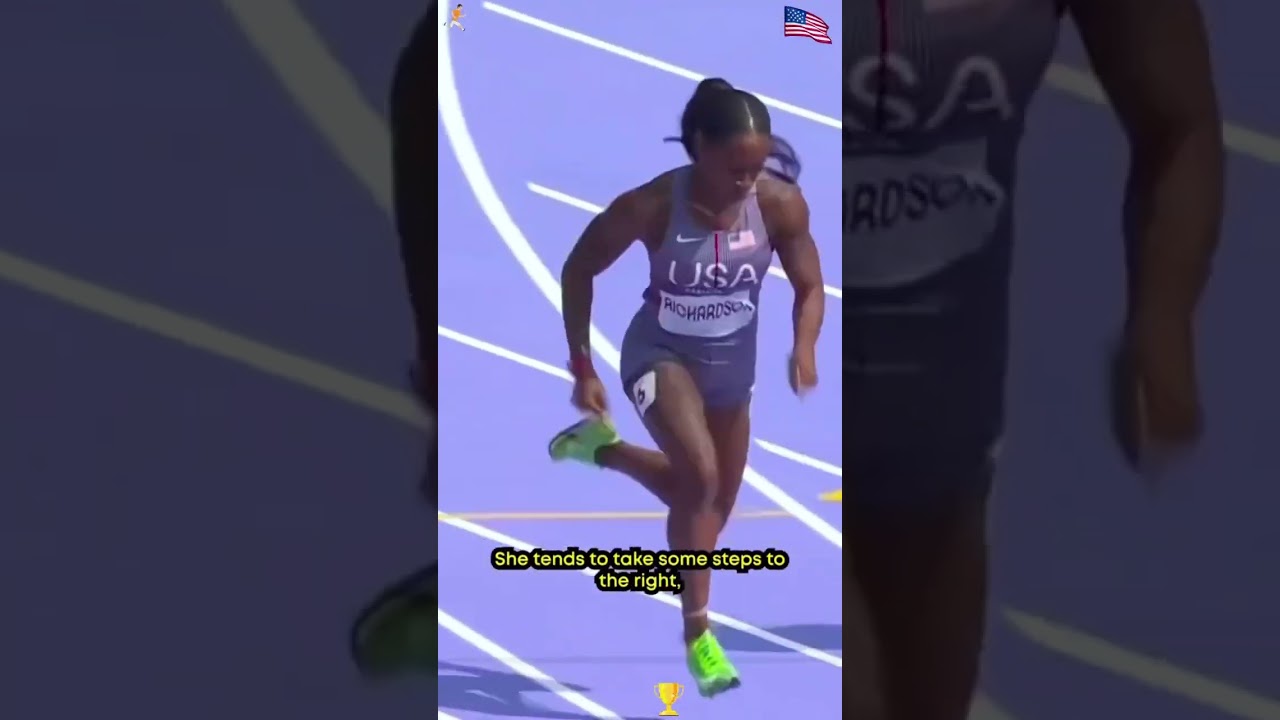 Childhood Vs AdultSha Carri Richardson Winning World Championship#foryou #