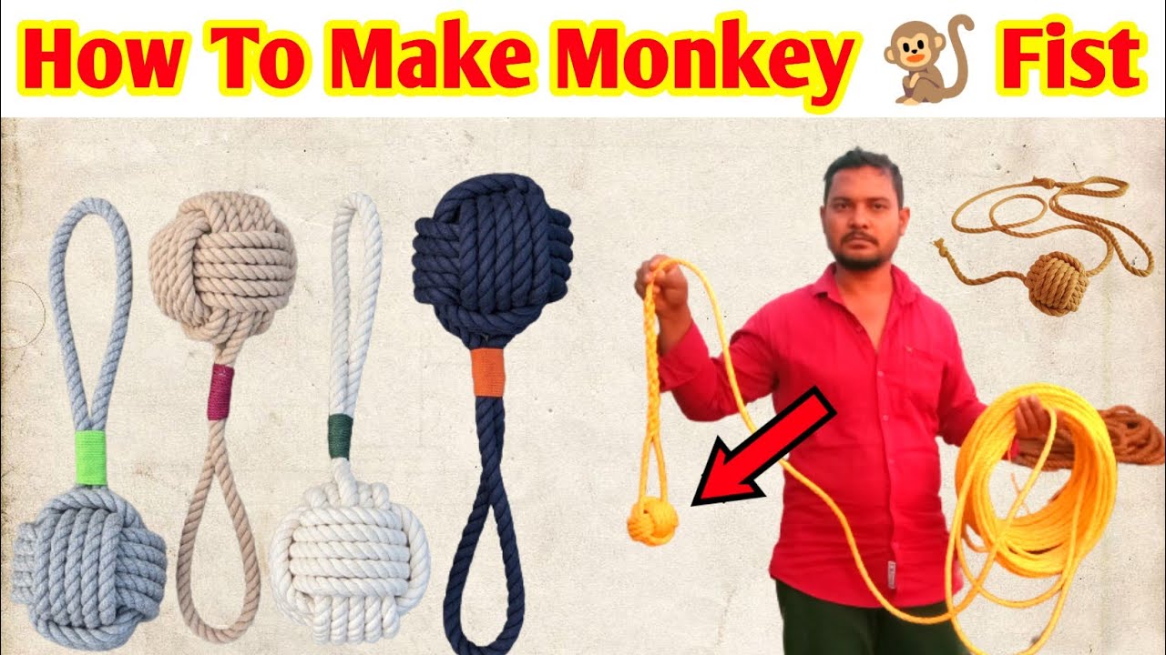 How To Make Monkey 🐒 Fist | Monkey 🐒 Fist बनाने का तरीका | Daily vlogs | 