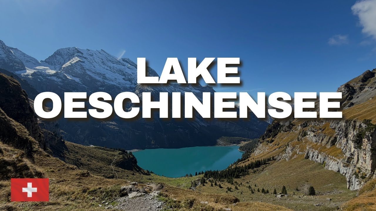 Lost my Mic Mid-Hike | Oeschinensee Trail - Switzerland 🇨🇭