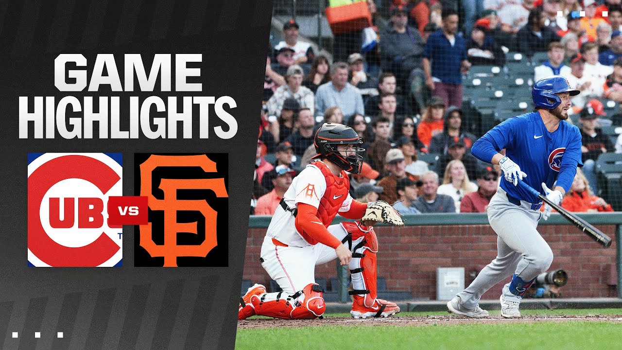 Cubs vs. Giants Game Highlights (6/25/24) | MLB Highlights
