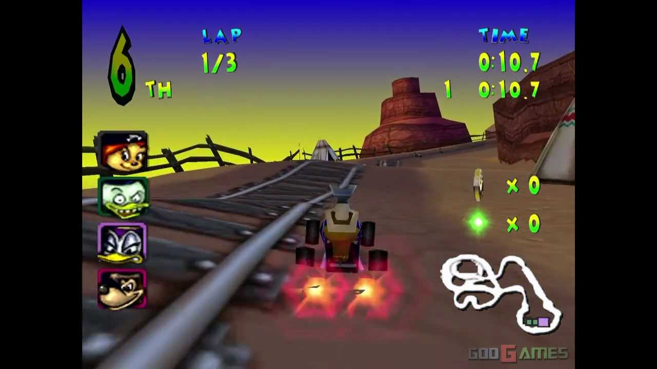 Walt Disney World Quest Magical Racing Tour - Gameplay Dreamcast HD 720P