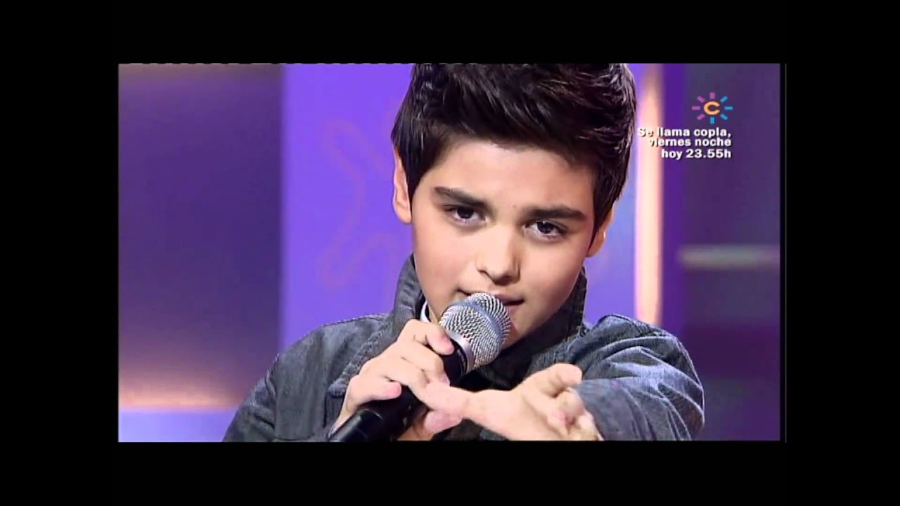 Abraham Mateo (12 años)  Duo Virtual con Camilo Sesto - ALGO DE MI - Menuda Noche