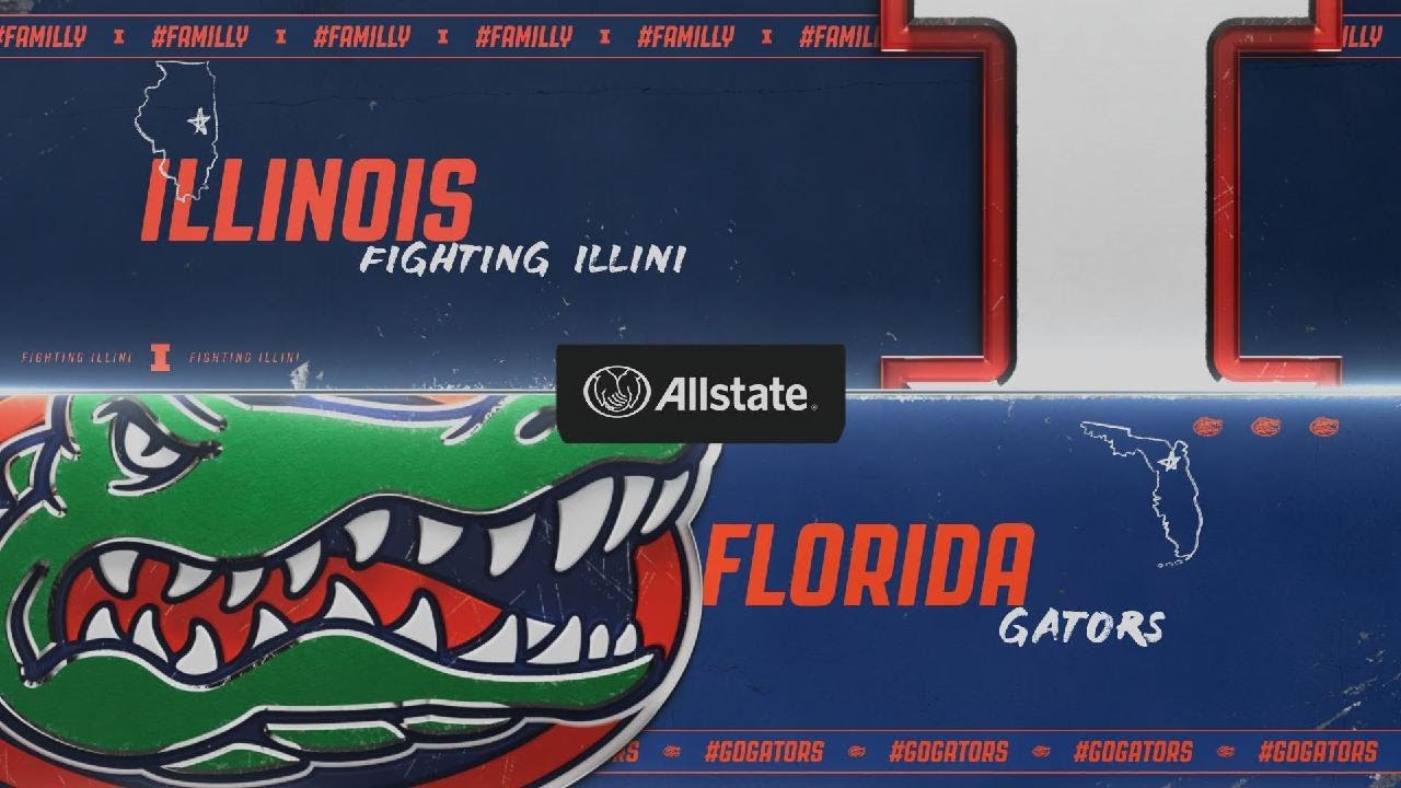 CFB 26 #10 Illinois V #15 Florida WEEK 1 YEAR 1