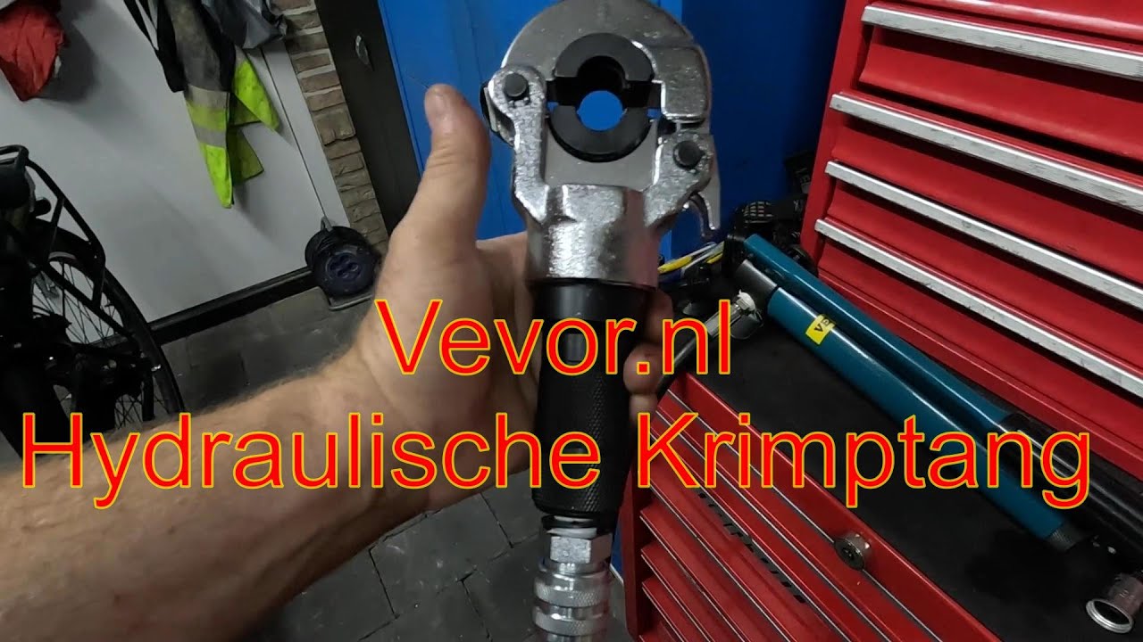 Hydraulische Perstang voor koppelingen van VEVOR.NL !!🛠🔧🔧