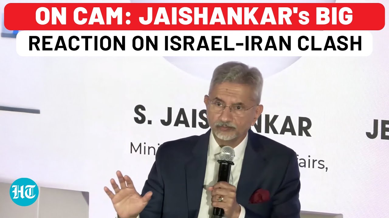 On Cam: Jaishankar's 1st Big Reaction On Israel Attacking Iran Nuclear Sites,Tehran's Response|India