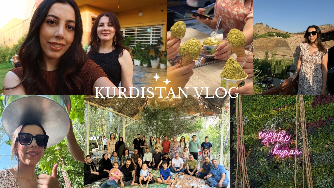 KURDISH VLOG - axir vlogi Kurdistan/ la Ahmed awa, cinema, seiran, o nani byani ❤️☀️💚/ ڤڵۆگی کوردی