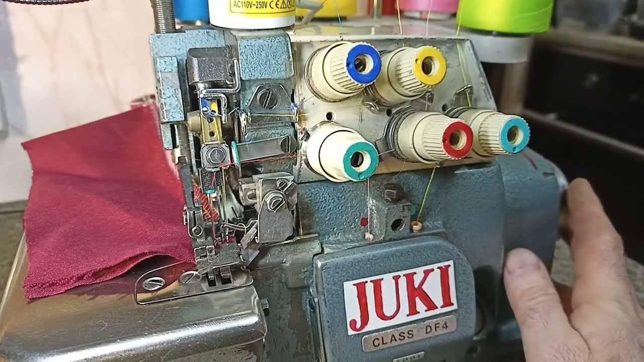 «Juki MO-814/MO-816 » Два оверлока в одному і вийшов шестиниточний.
