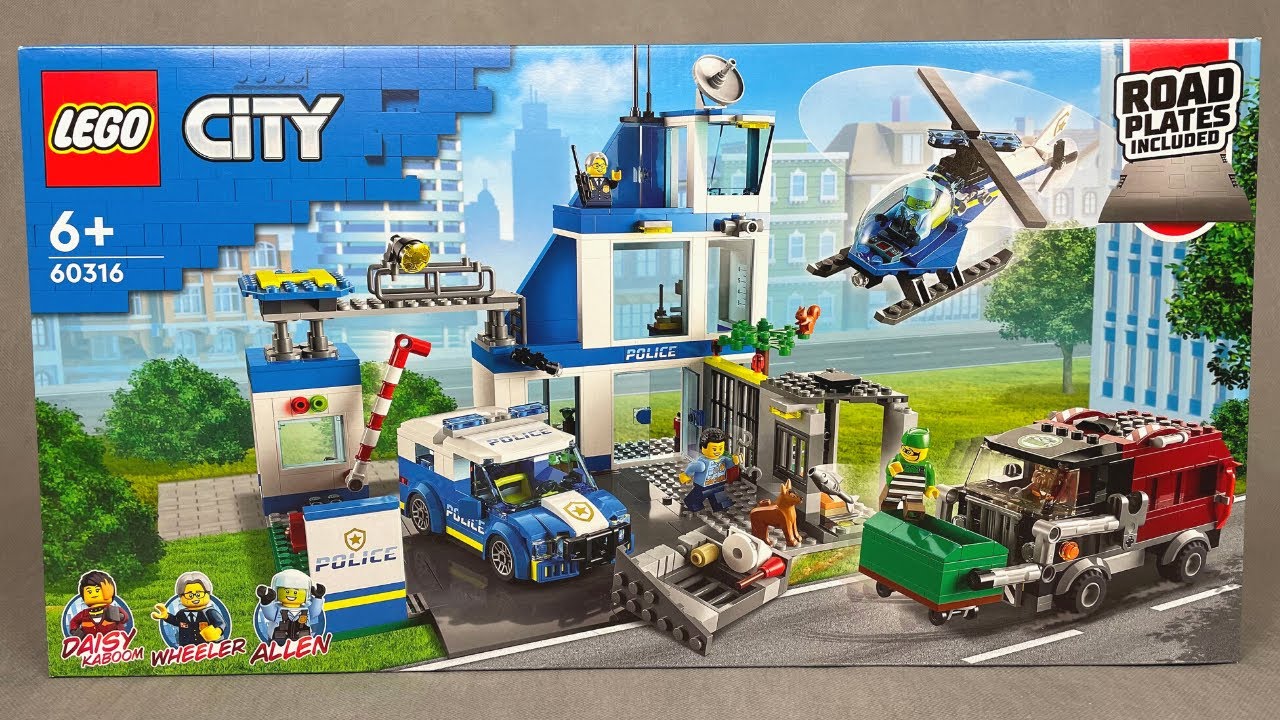 LEGO CITY 60316 | POSTERUNEK POLICJI | RECENZJA