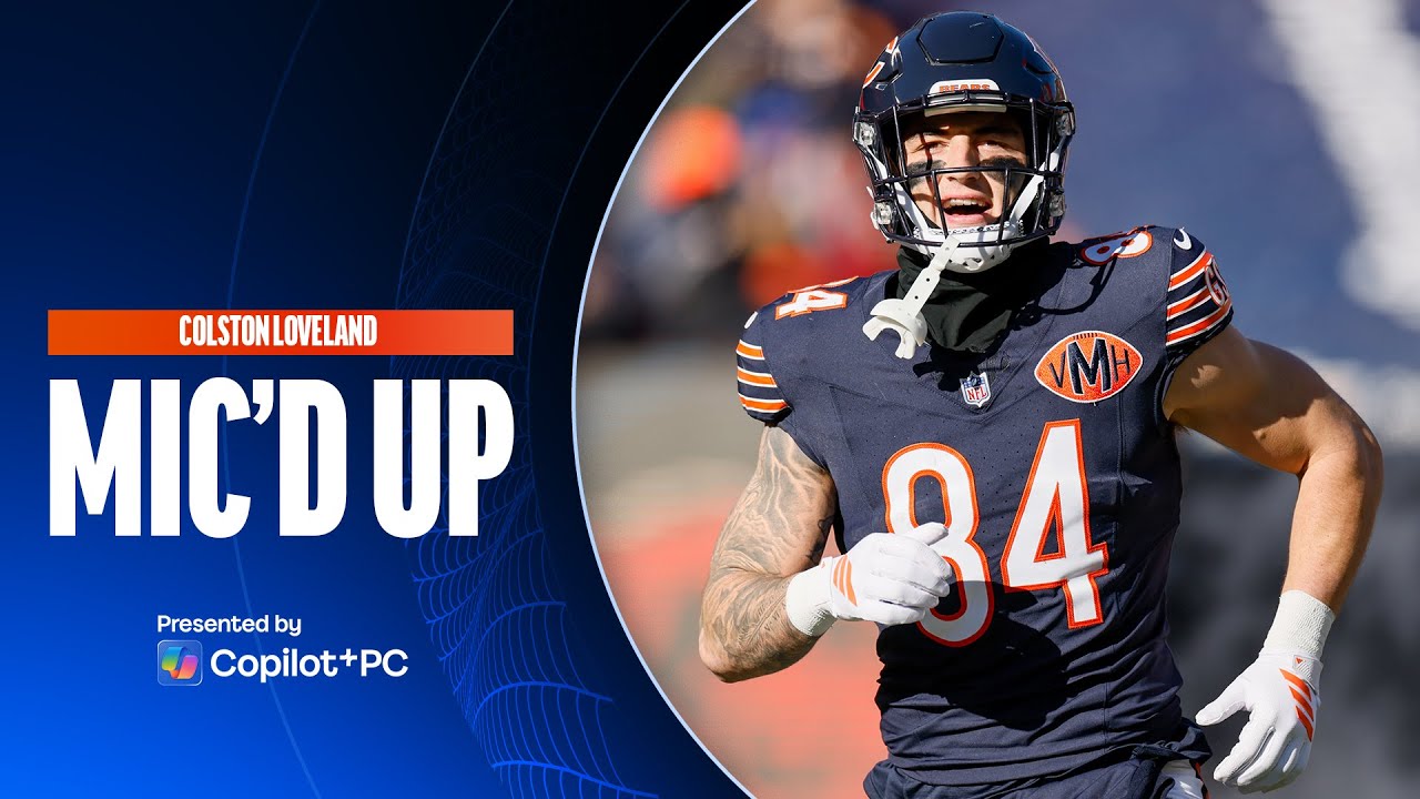 Colston Loveland | Mic'd Up | Chicago Bears