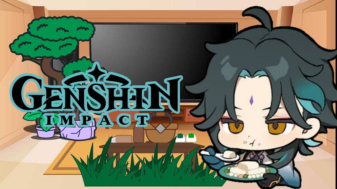 Genshin Impact reacts | AmaiFri | Xiao x aether | Xiaoaether |