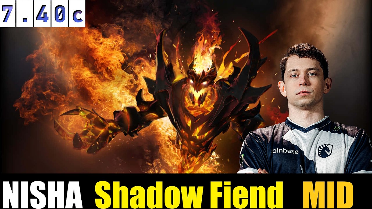 🤯NISHA [Shadow Fiend] MID 7.40c - DOTA 2 HIGHEST MMR MATCH#dota2   #dota2gameplay  #teamliquid