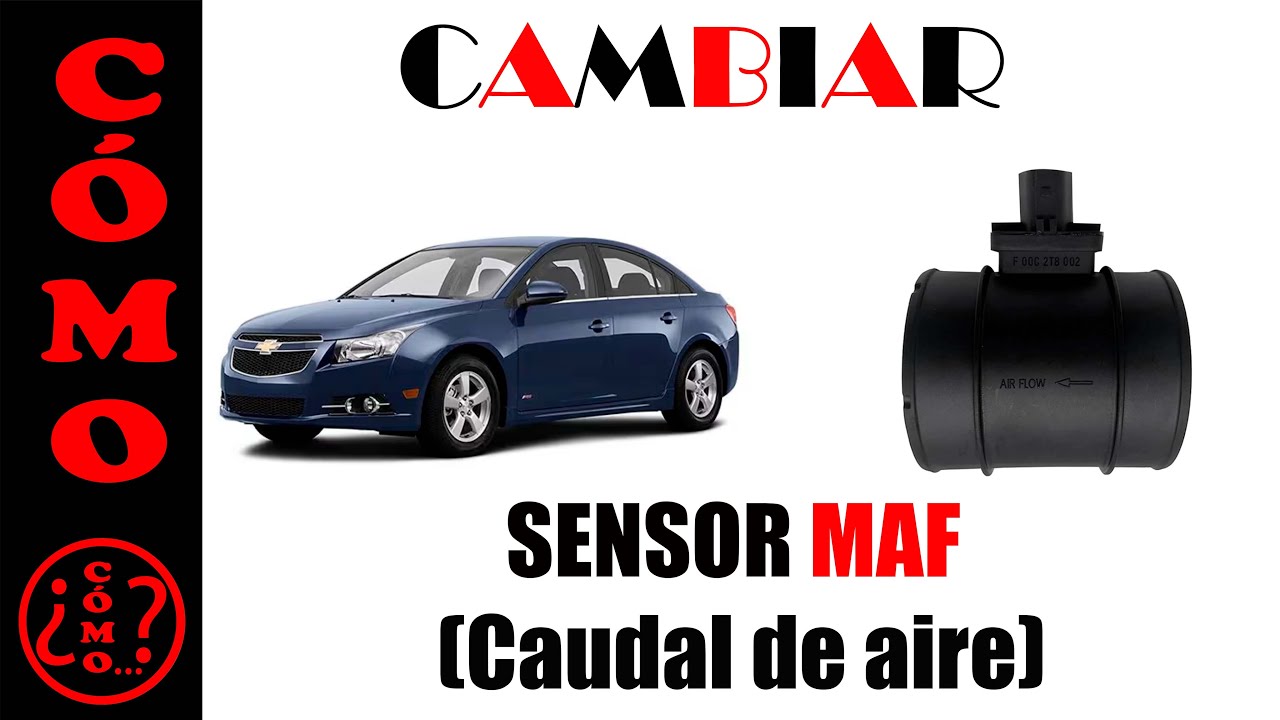CÓMO Cambiar Sensor de caudal de aire (MAF) - Chevrolet Cruze
