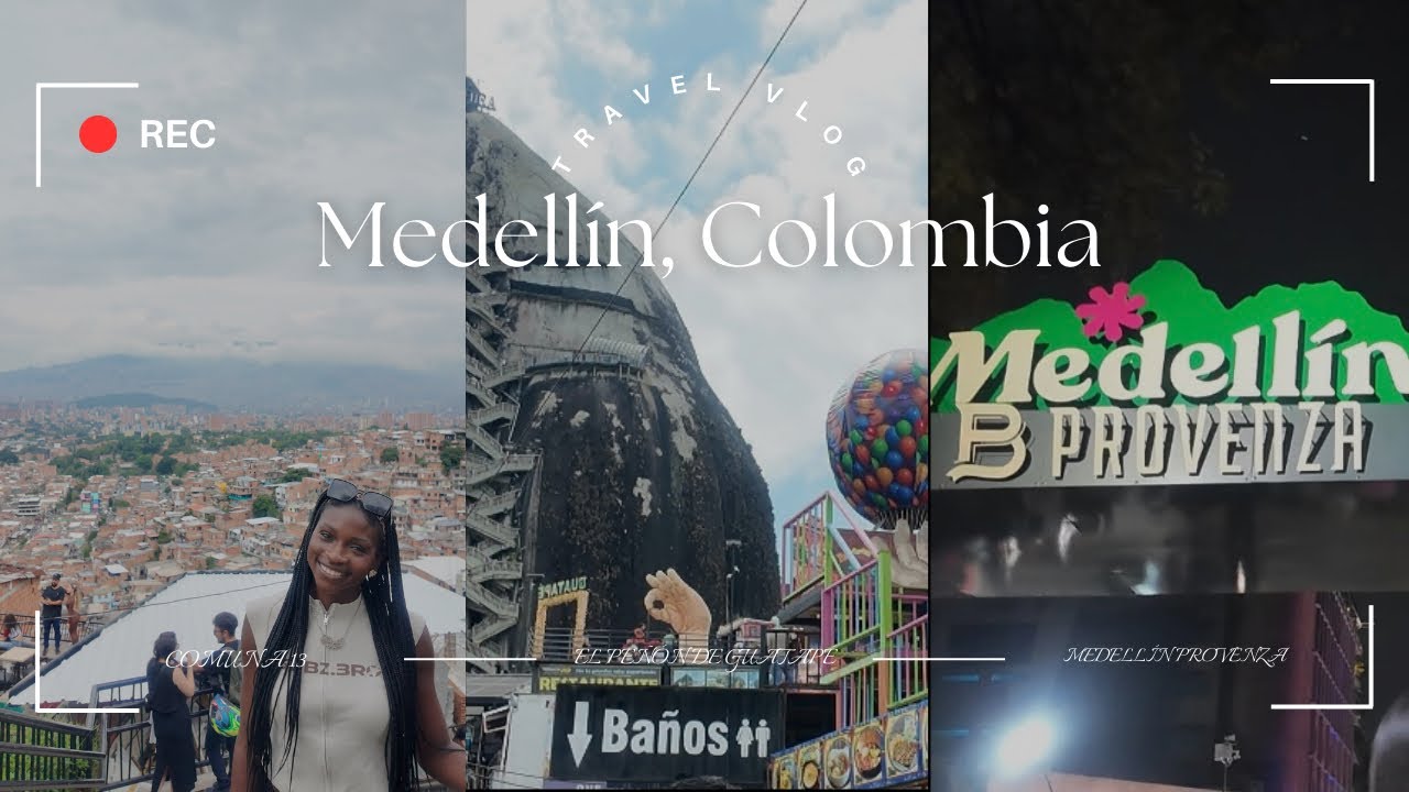 Medellín, Colombia + Comuna 13 + Guatapé + Medellín Provenza 