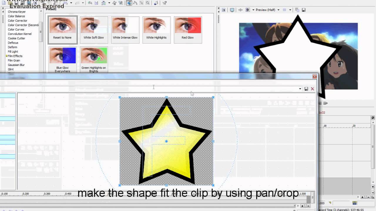 「sᴠ」Making a Clip Shape of a Star