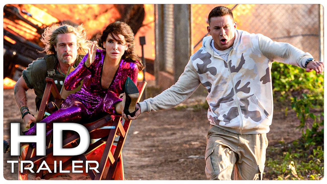 THE LOST CITY Trailer (2022) Brad Pitt, Channing Tatum, Sandra Bullock Rom-Com Movie HD