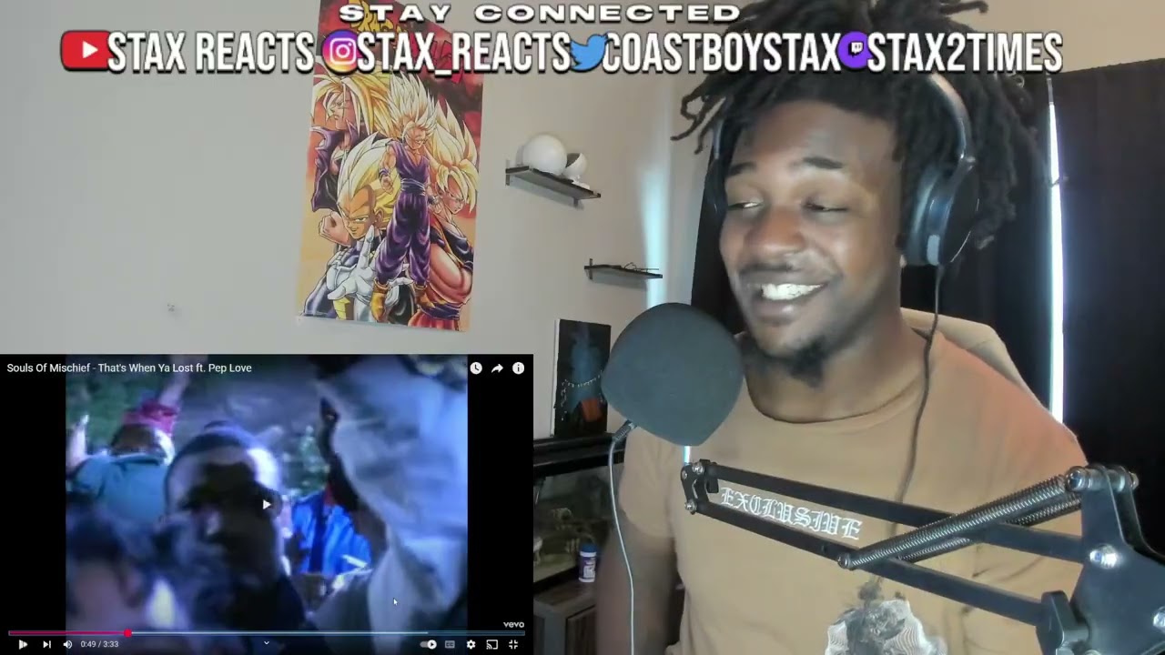 FIRST TIME HEARING Souls Of Mischief - That's When Ya Lost ft. Pep Love (REACTION)