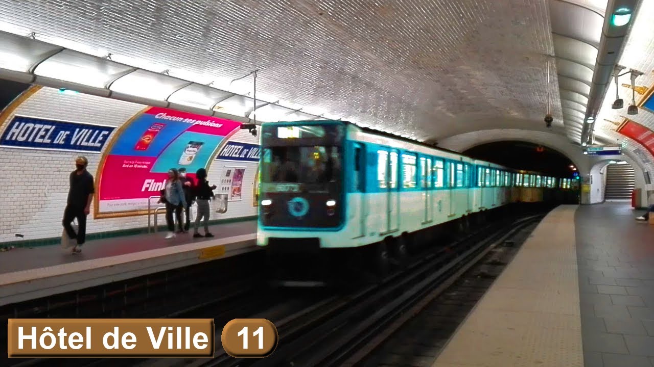 Отель-де-Виль | линия 11 : Парижский метрополитен ( RATP MP59 )