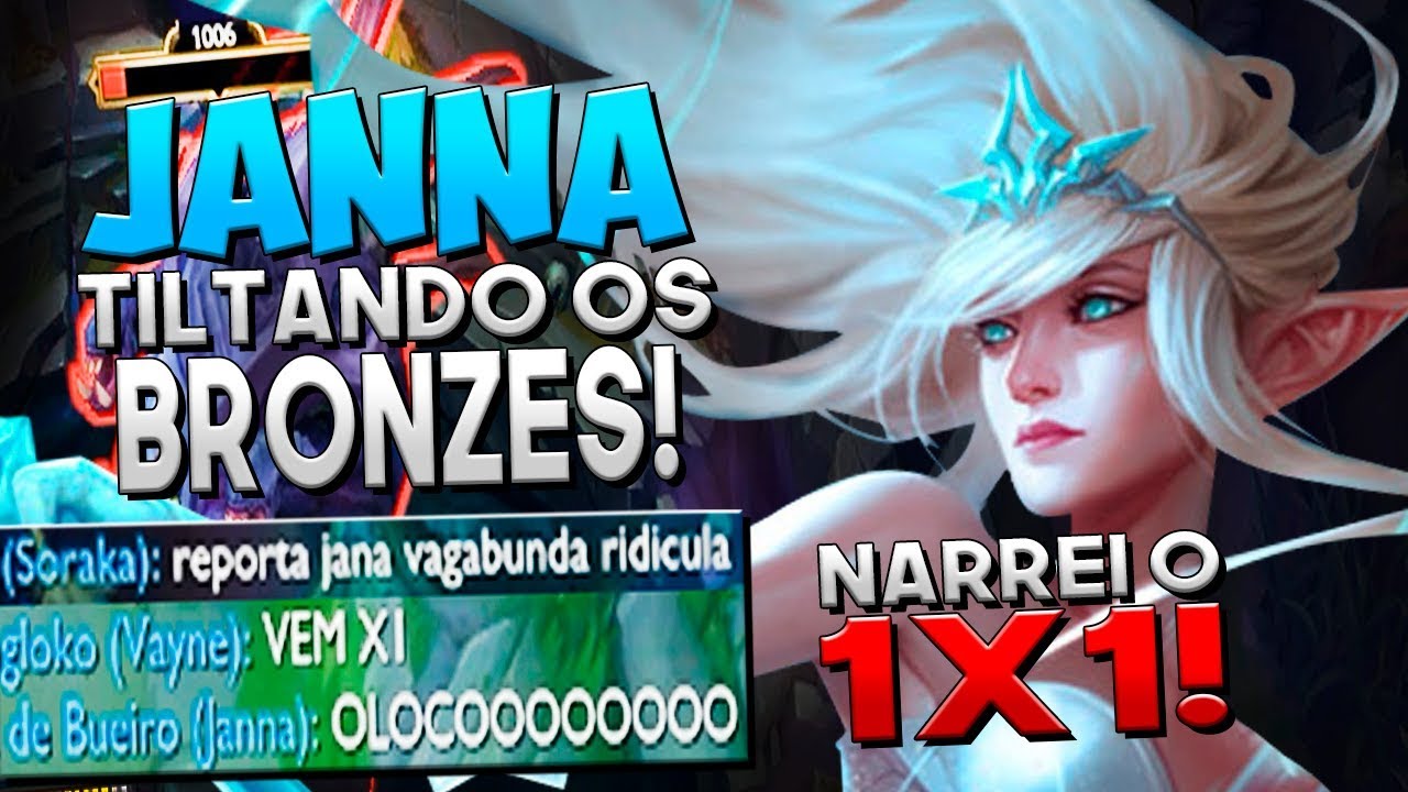 TILTANDO GERAL - PROVOQUEI A VAYNE E FIZ ELA CHAMAR O FUNKEIRO ZED PRA X1 - JANNA JUNGLE - RodiL