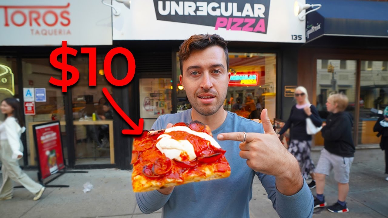 NYC's Most INCREDIBLE Slice of PIZZA