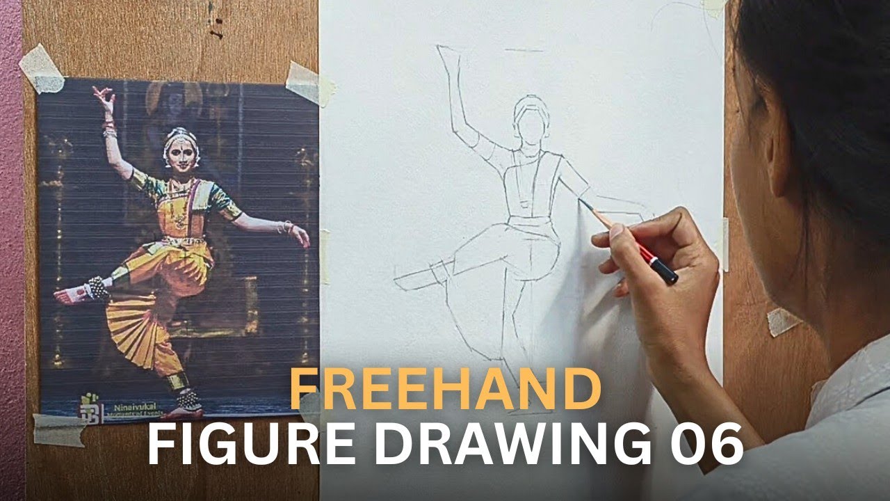 Freehand Figure Drawing Demo - 06