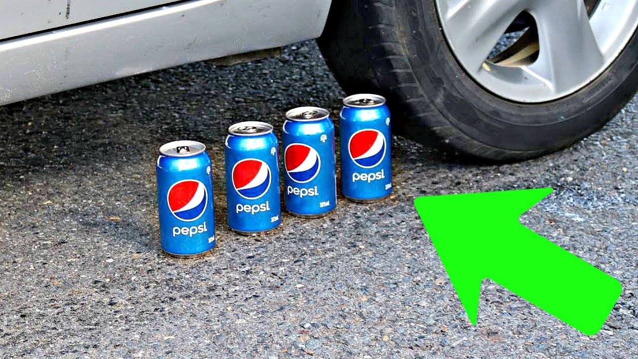 Pepsi vs car experiment | Action Experiments | Experiments Hacks | Mrgear