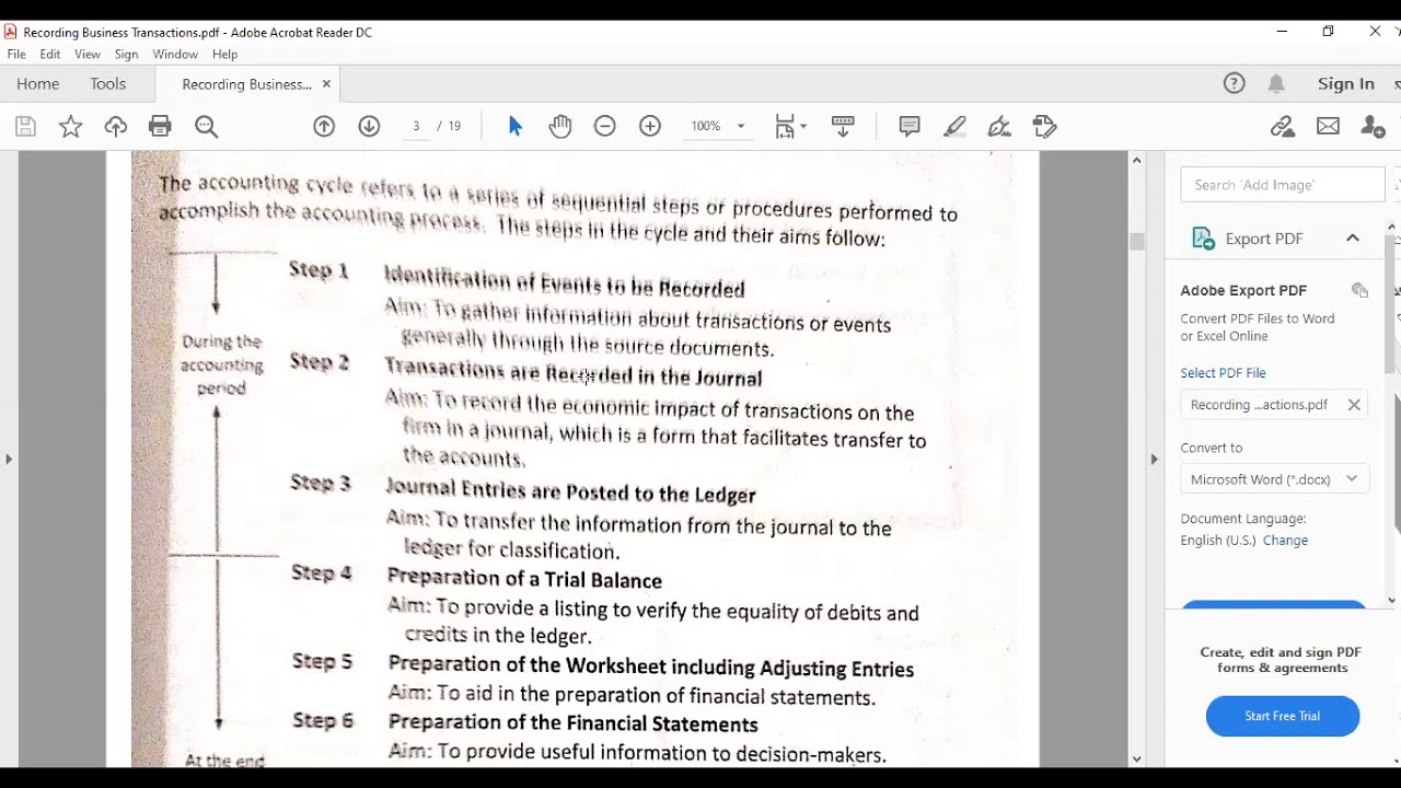 Recording Business Transactions Part 1-Journalizing Transactions