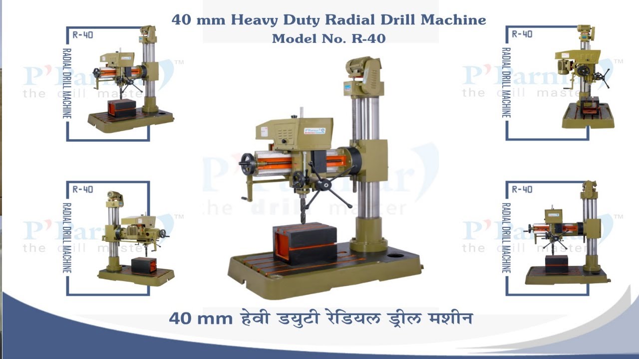 40MM Heavy Duty Radial Drill Machine | Radial Drill Machine | MO 9925025788