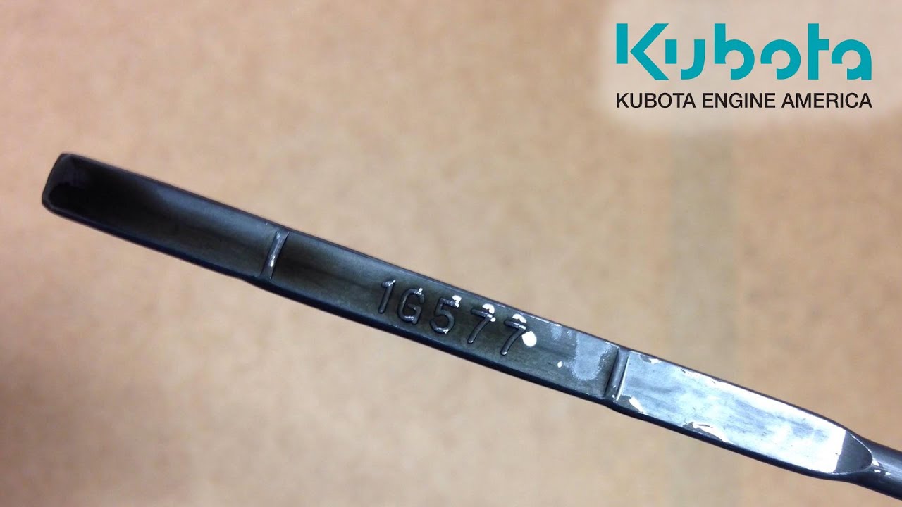 Check your engine's oil level; too much oil is bad! | Kubota Engine America