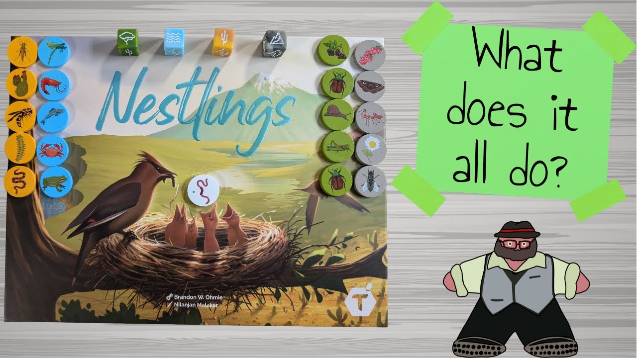 Nestlings - Unboxing & How to Play