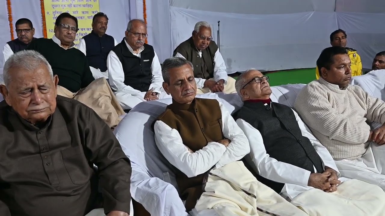 💐👏अब मेरी निगाहो में जचंता नहीं कोई.... पुज्य रायजी भिलाई भंडारा पर 🌹👏