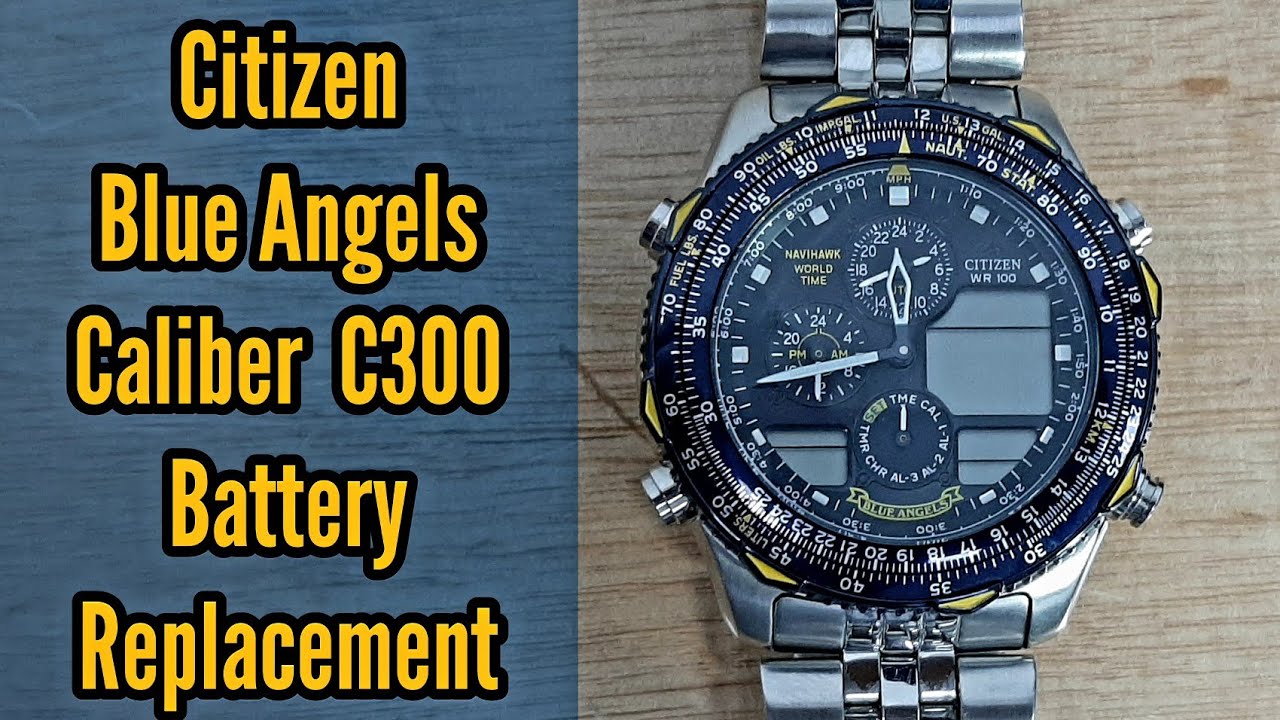 Citizen Watch C300 Miyota CP00 Battery Replacement Tutorial | Watch Repair Channel