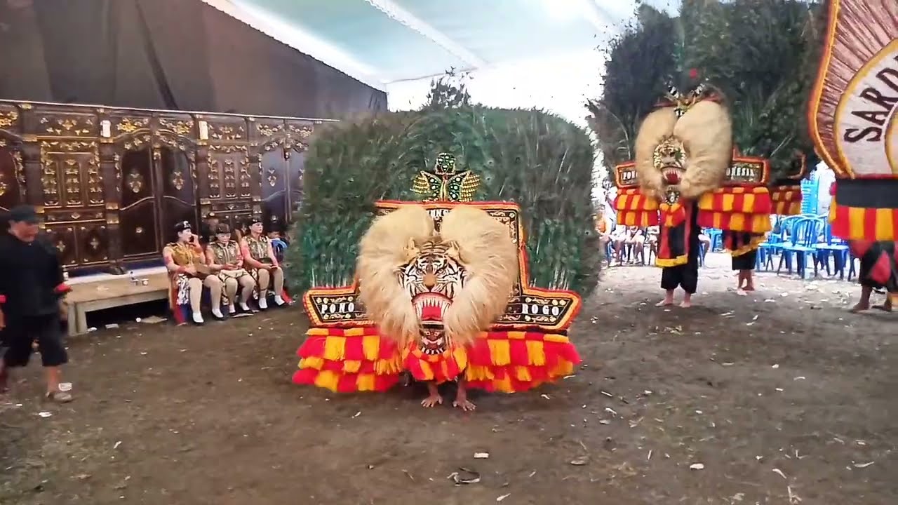 NGERI ‼️ BARONGAN REOG PONOROGO TERBESAR GEGERKAN WARGA BLEMBEM JAMBON....