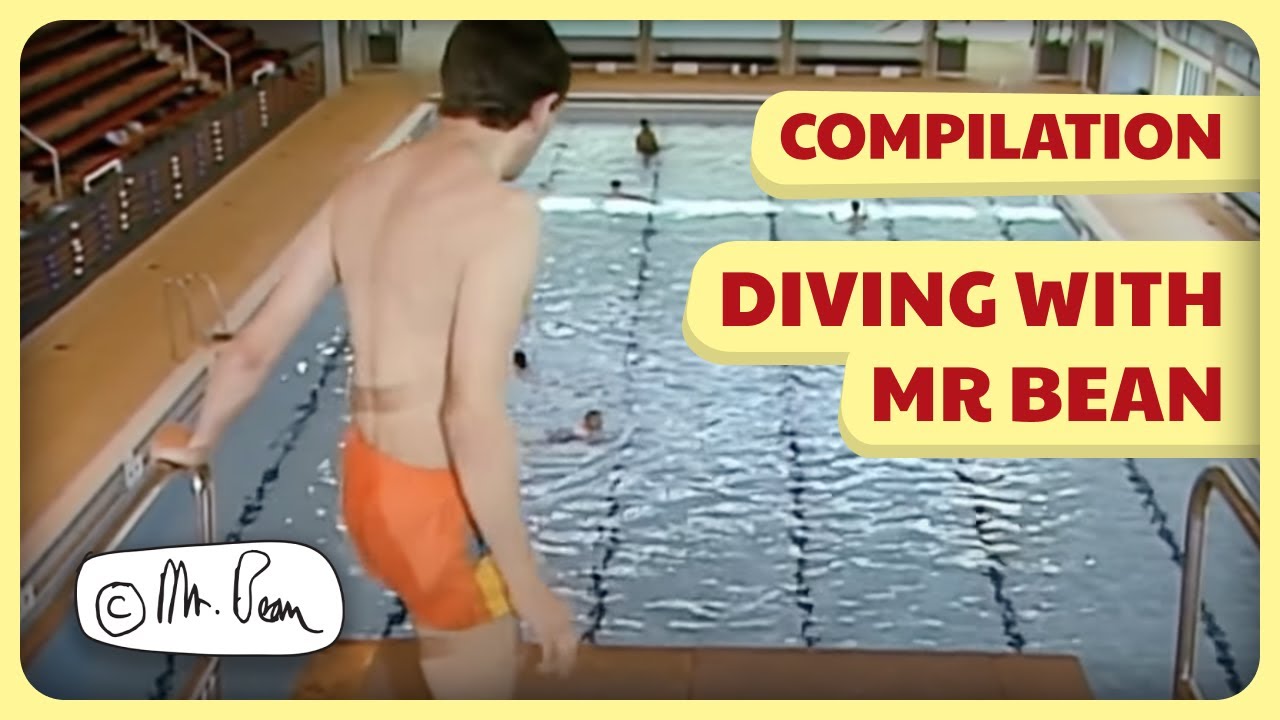 Mr Bean's Daring Pool Adventure... & More | Compilation | Classic Mr Bean